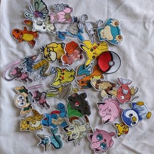 Pokemon Embroidered Patches
